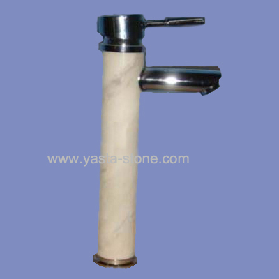 White Marble Faucet